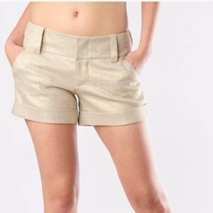 ALICE + OLIVIA Alice + Olivia Linen Mini Shorts